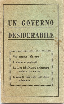 Un governo desiderabile. 